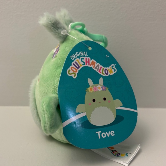 NWT Set of 3 Squishmallow Keychains Moths/Butterfly - Picture 6 of 10